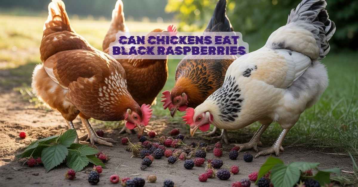 Can Chickens Eat Black Raspberries