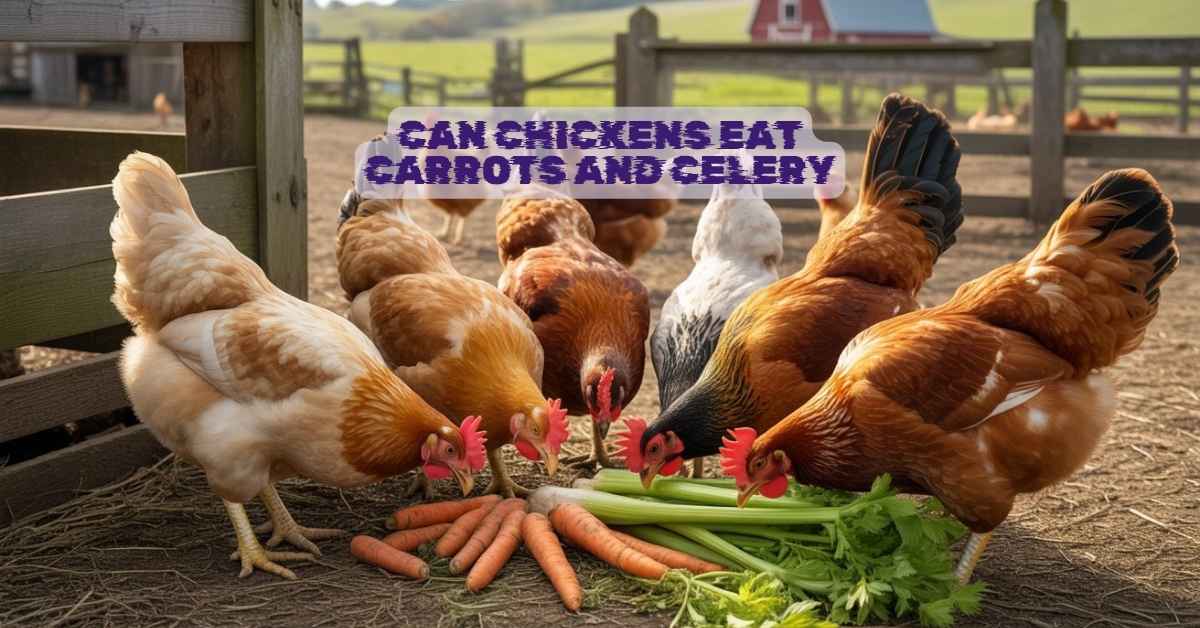 Can Chickens Eat Carrots and Celery