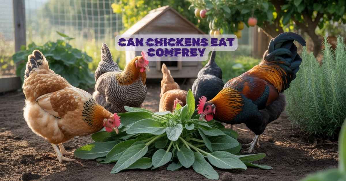 Can Chickens Eat Comfrey