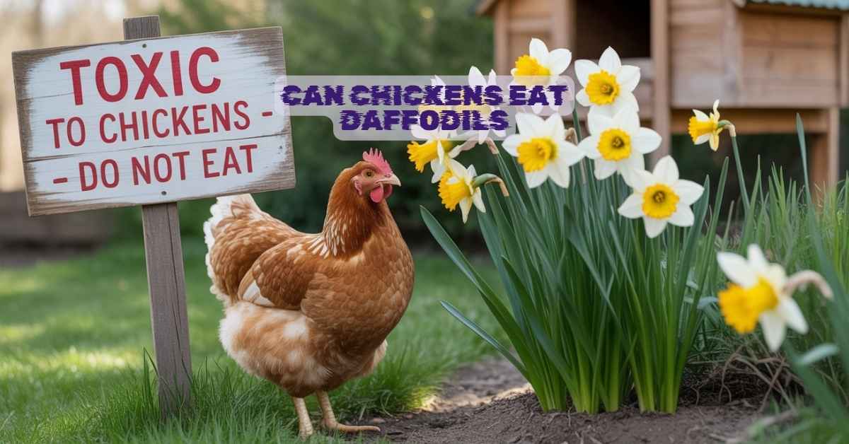 Can Chickens Eat Daffodils