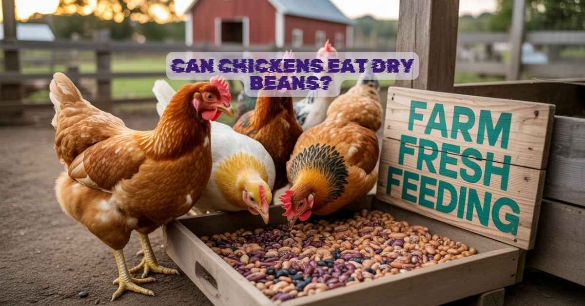 Can Chickens Eat Dry Beans?