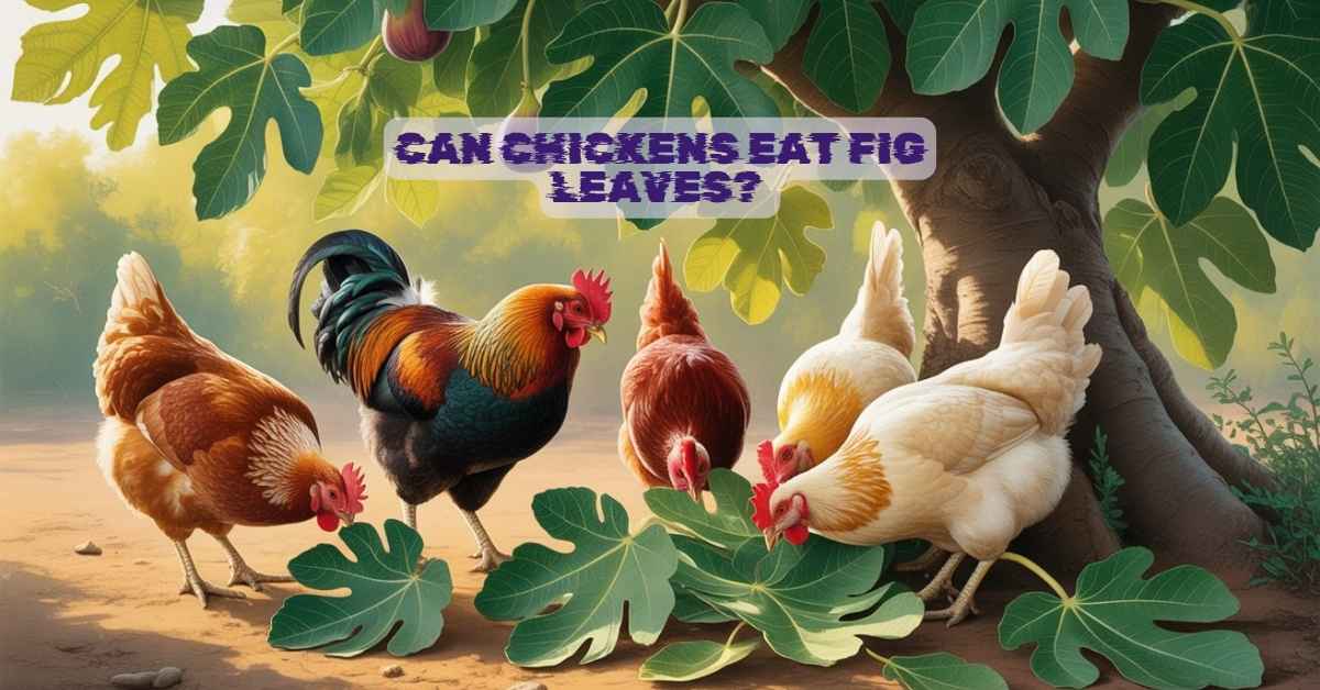 Can Chickens Eat Fig Leaves?