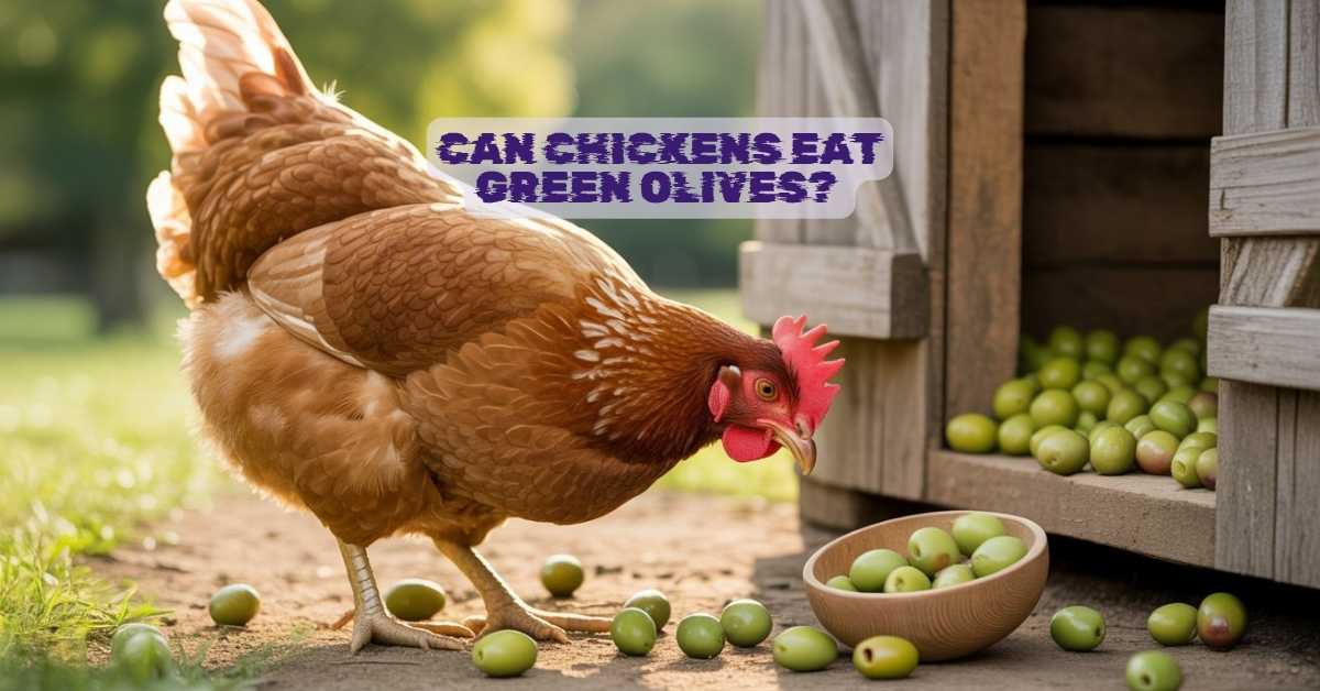 Can Chickens Eat Green Olives?