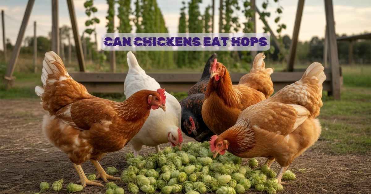 Can Chickens Eat Hops