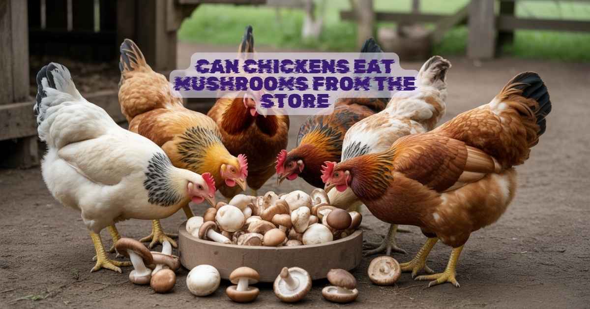 Can Chickens Eat Mushrooms from the Store