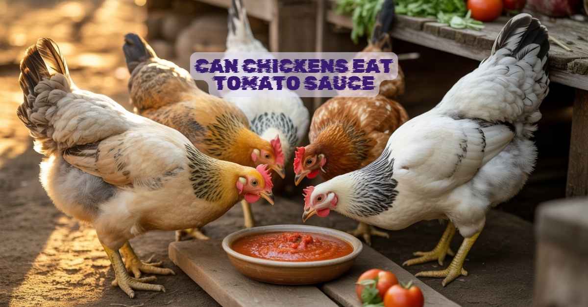 Can Chickens Eat Tomato Sauce