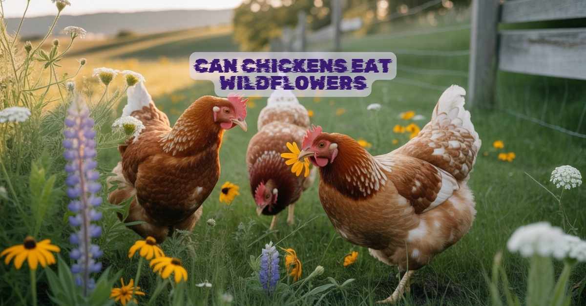 Can Chickens Eat Wildflowers