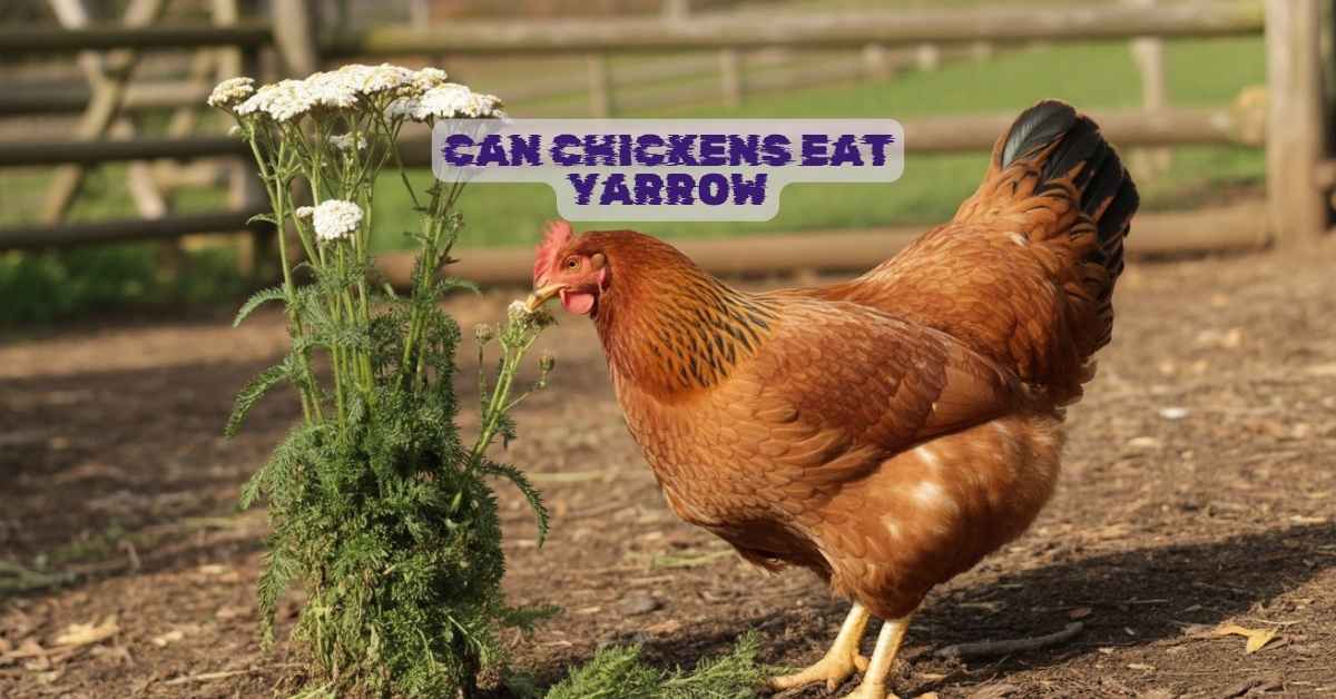 Can Chickens Eat Yarrow