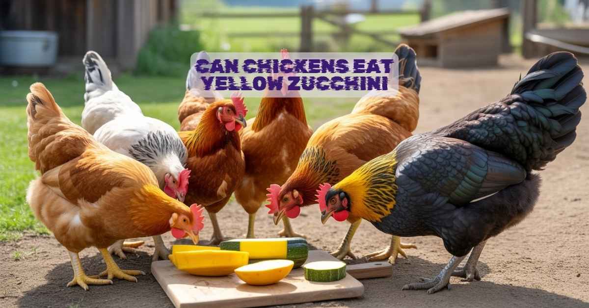 Can Chickens Eat Yellow Zucchini