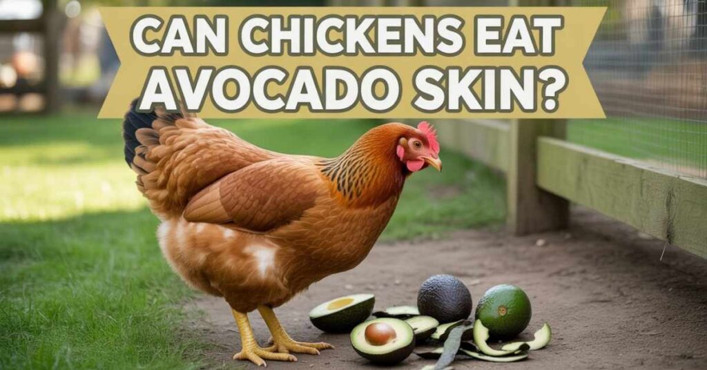 Can Chickens Eat Avocado Skin?