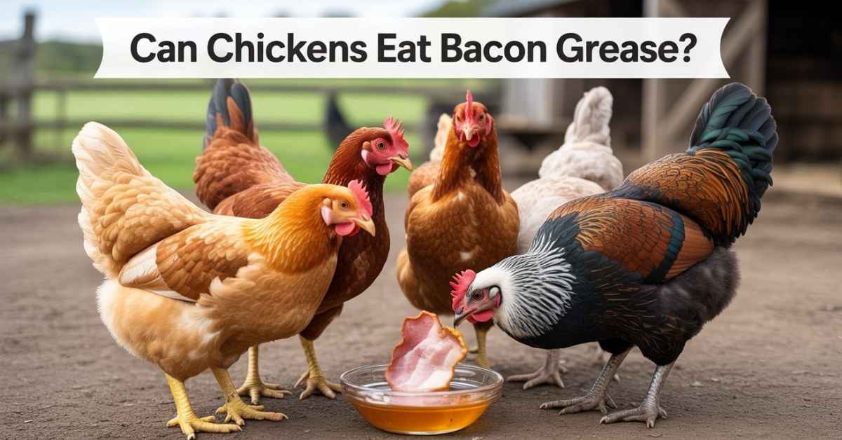 Can Chickens Eat Bacon Grease