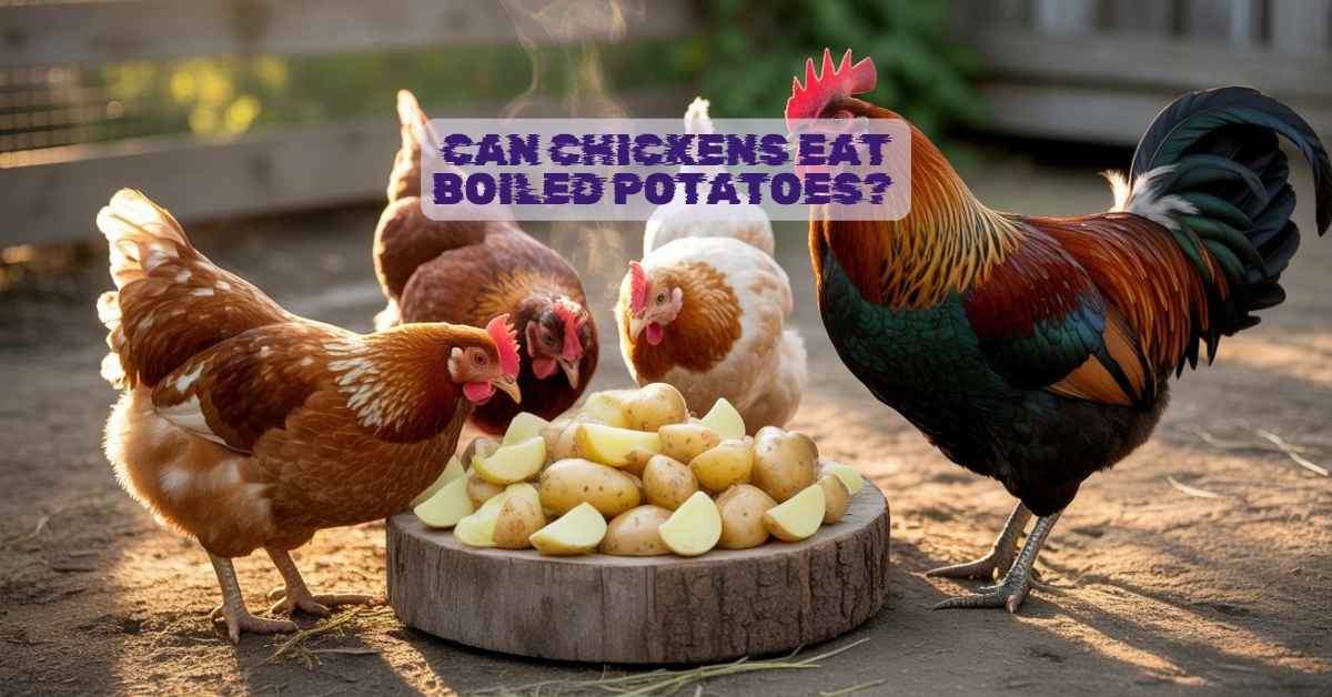 Can Chickens Eat Boiled Potatoes?