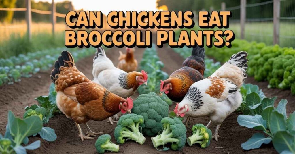 Can Chickens Eat Broccoli Plants?