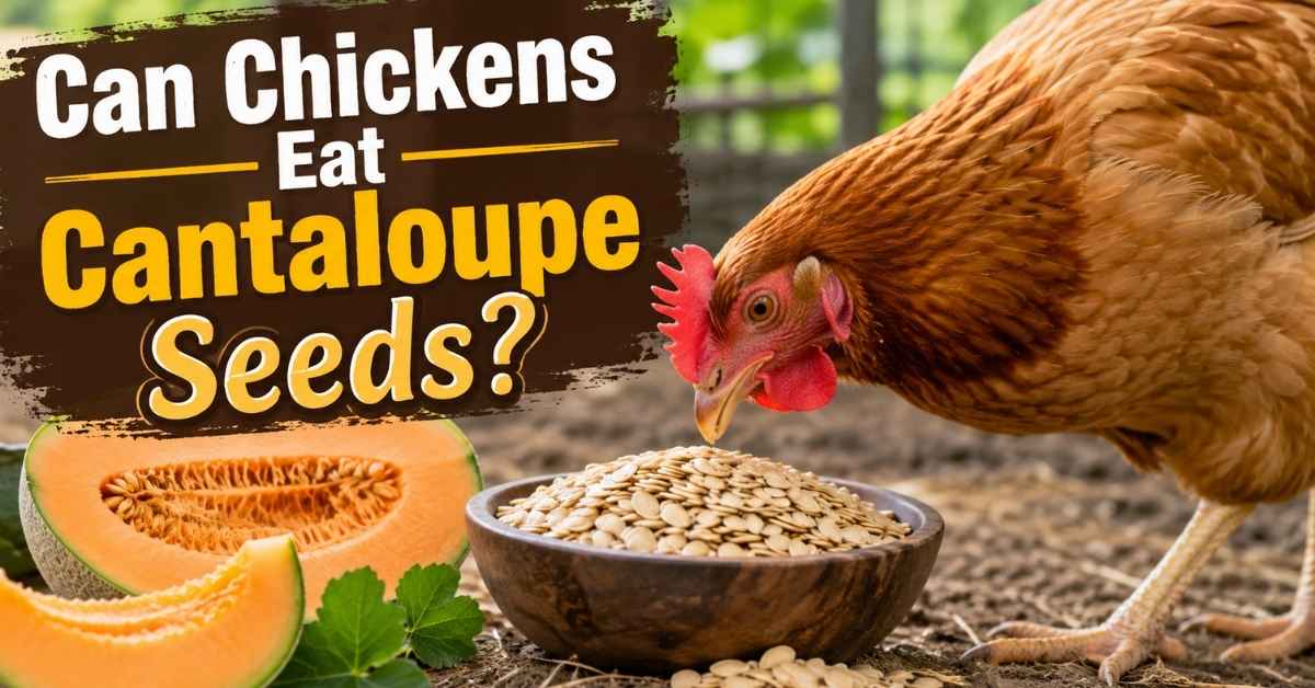 Can Chickens Eat Cantaloupe Seeds