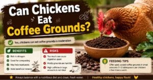Can Chickens Eat Coffee Grounds