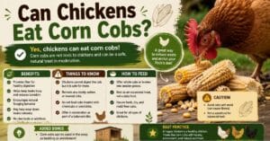 Can Chickens Eat Corn Cobs