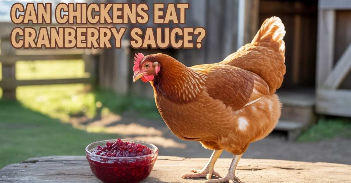 Can Chickens Eat Cranberry Sauce