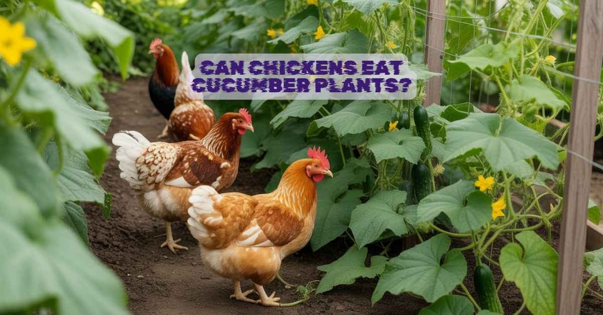Can Chickens Eat Cucumber Plants?