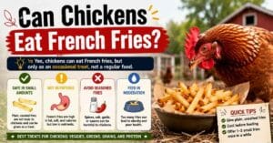 Can Chickens Eat French Fries