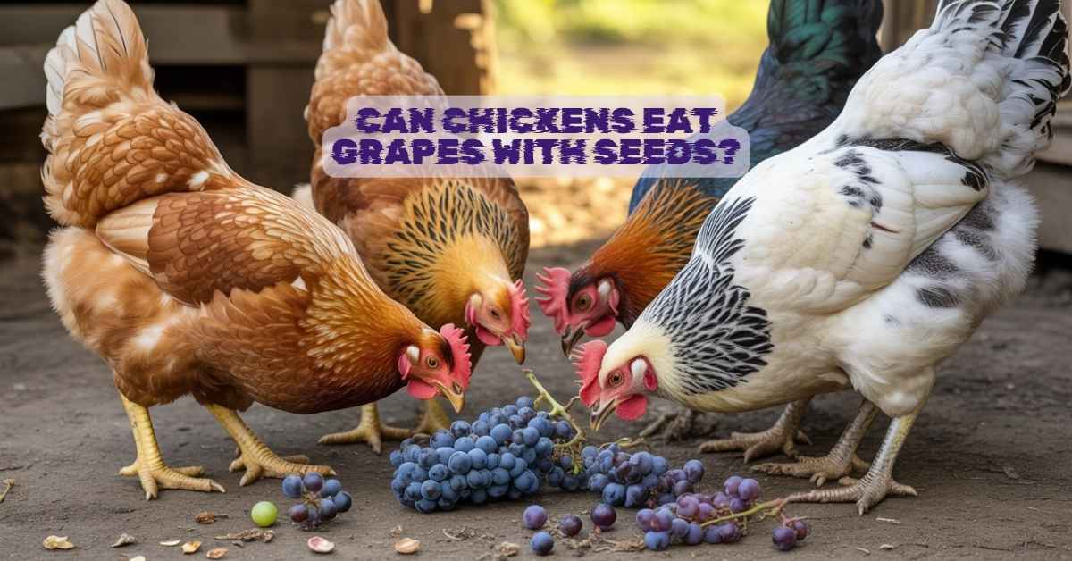 Can Chickens Eat Grapes With Seeds?