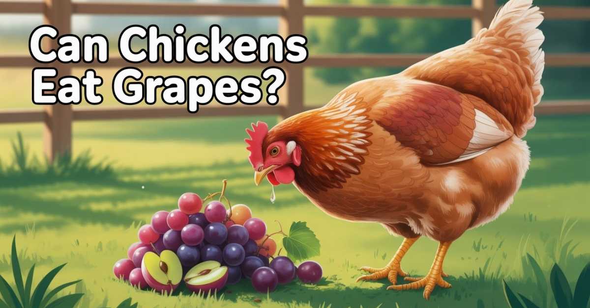 Can Chickens Eat Grapes