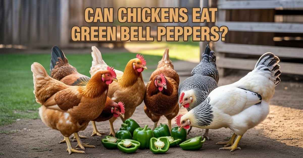 Can Chickens Eat Green Bell Peppers