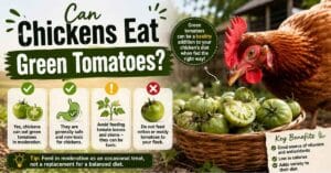 Can Chickens Eat Green Tomatoes