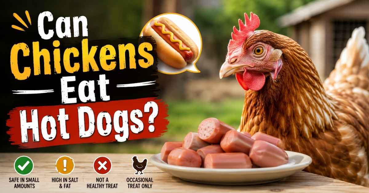 Can Chickens Eat Hot Dogs