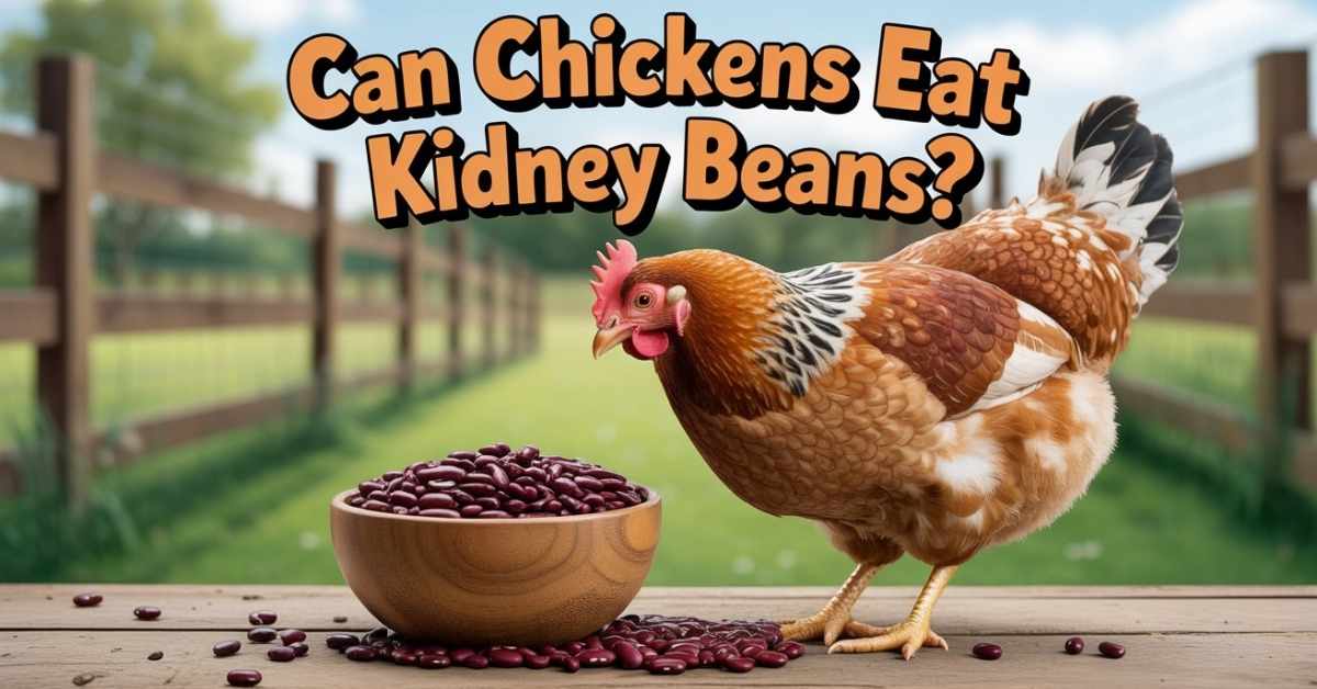 Can Chickens Eat Kidney Beans