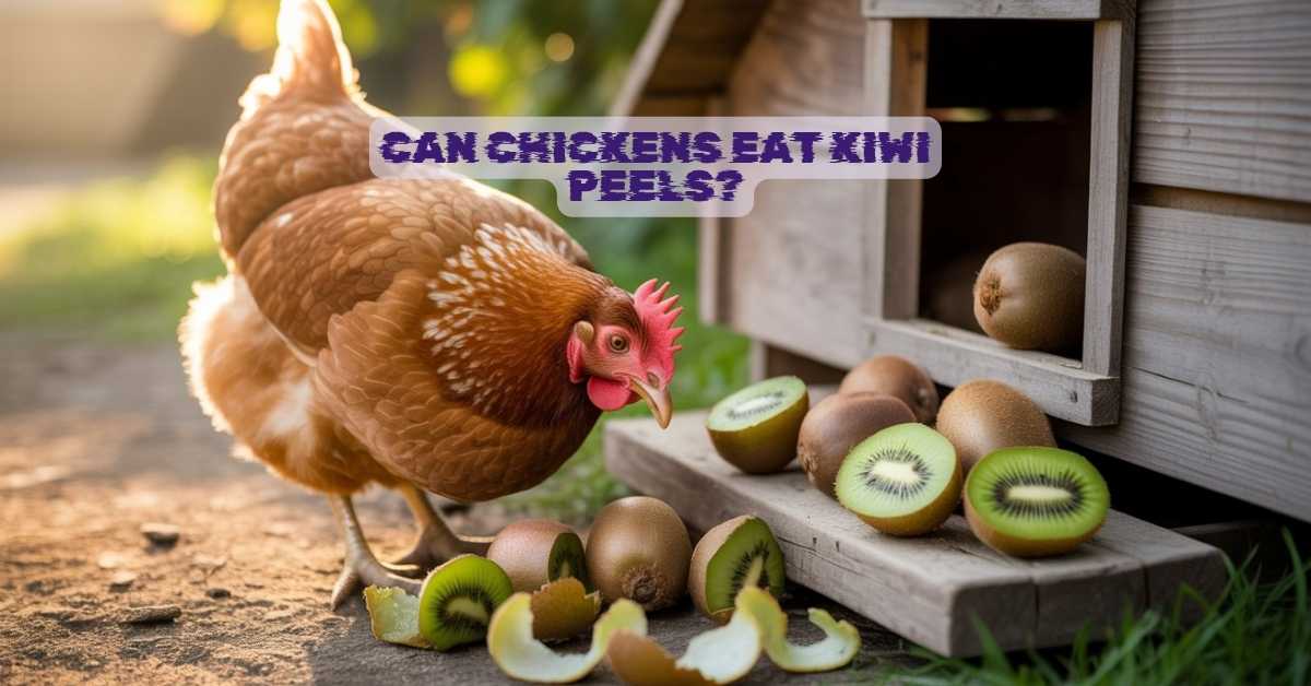 Can Chickens Eat Kiwi Peels?