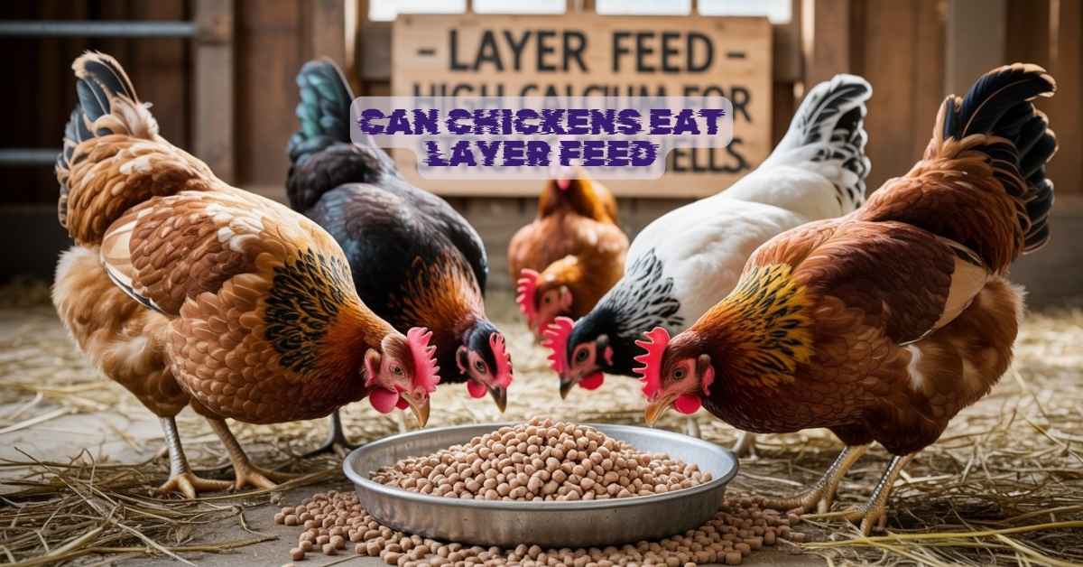 Can Chickens Eat Layer Feed