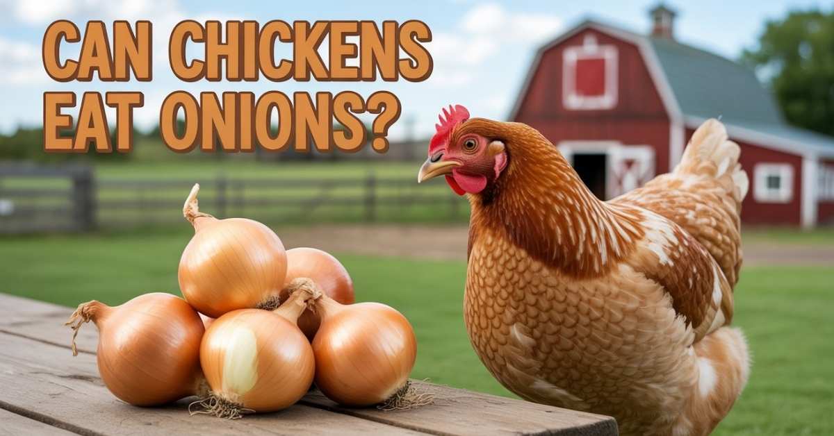 Can Chickens Eat Onions