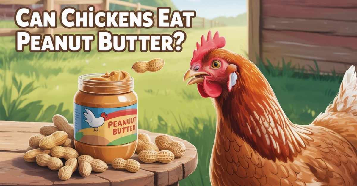 Can Chickens Eat Peanut Butter