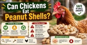 Can Chickens Eat Peanut Shells