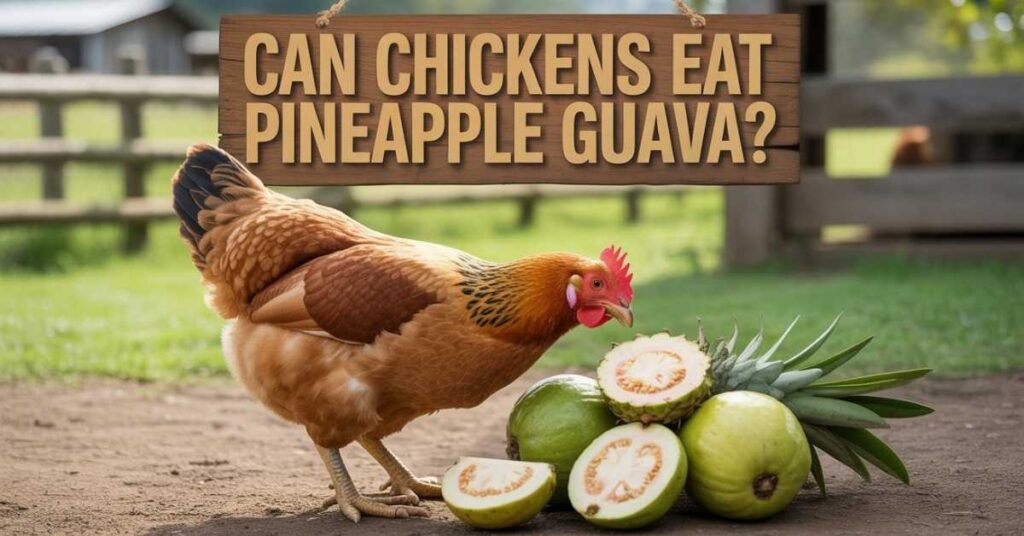 Can Chickens Eat Pineapple Guava