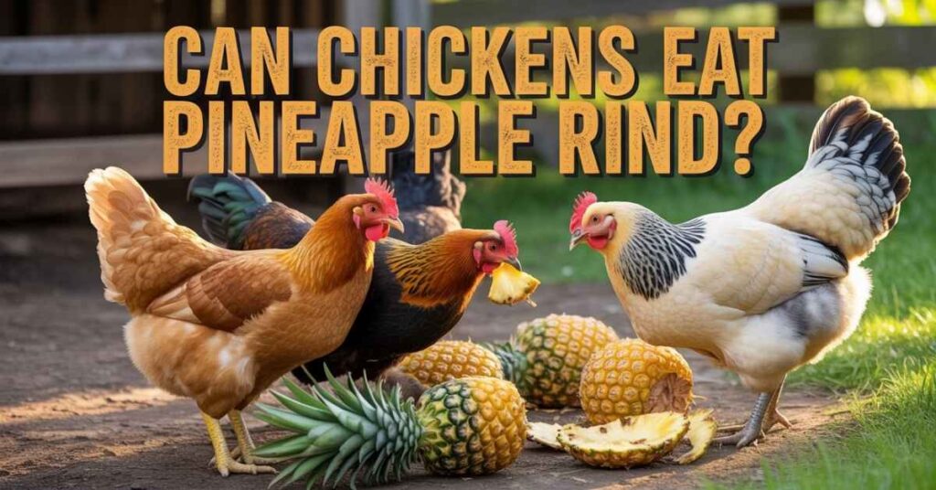 Can Chickens Eat Pineapple Rind