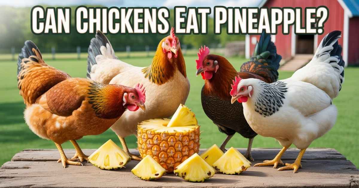 Can Chickens Eat Pineapple