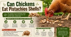 Can Chickens Eat Pistachios Shells