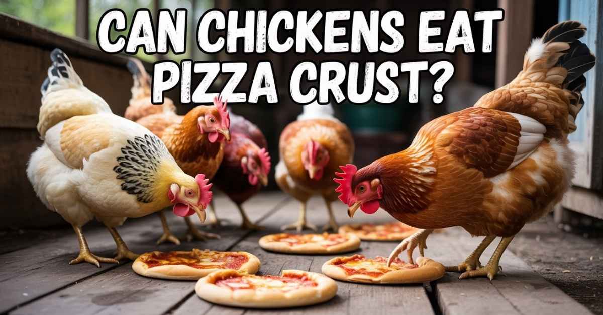 Can Chickens Eat Pizza Crust?