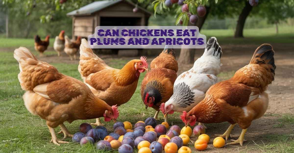 Can Chickens Eat Plums and Apricots