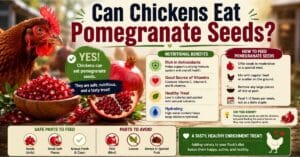 Can Chickens Eat Pomegranate Seeds