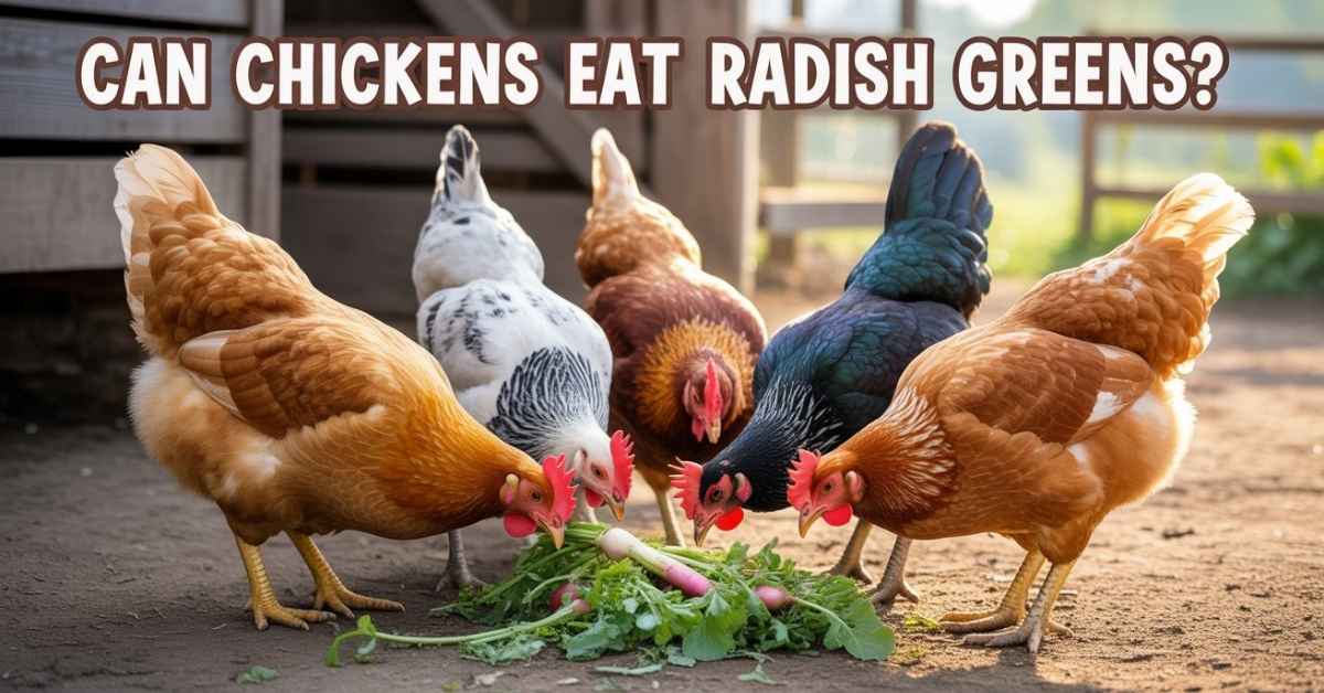 Can Chickens Eat Radish Greens?