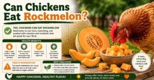 Can Chickens Eat Rockmelon