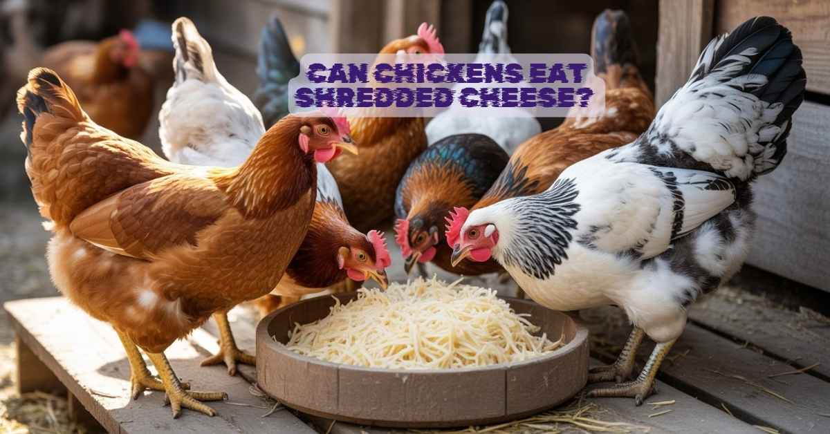 Can Chickens Eat Shredded Cheese?