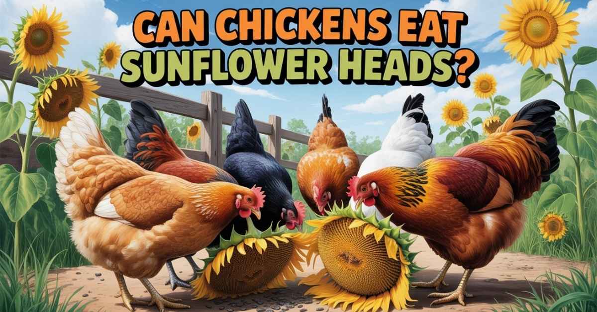 Can Chickens Eat Sunflower Heads?