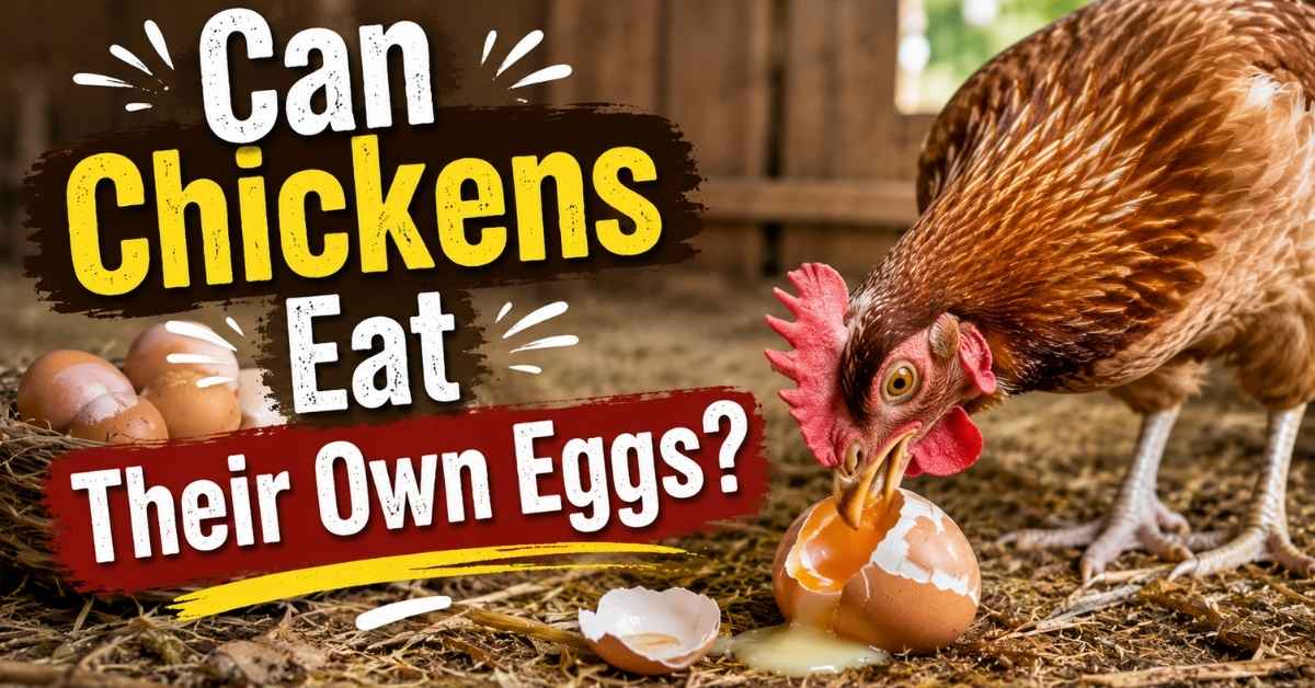 Can Chickens Eat Their Own Eggs