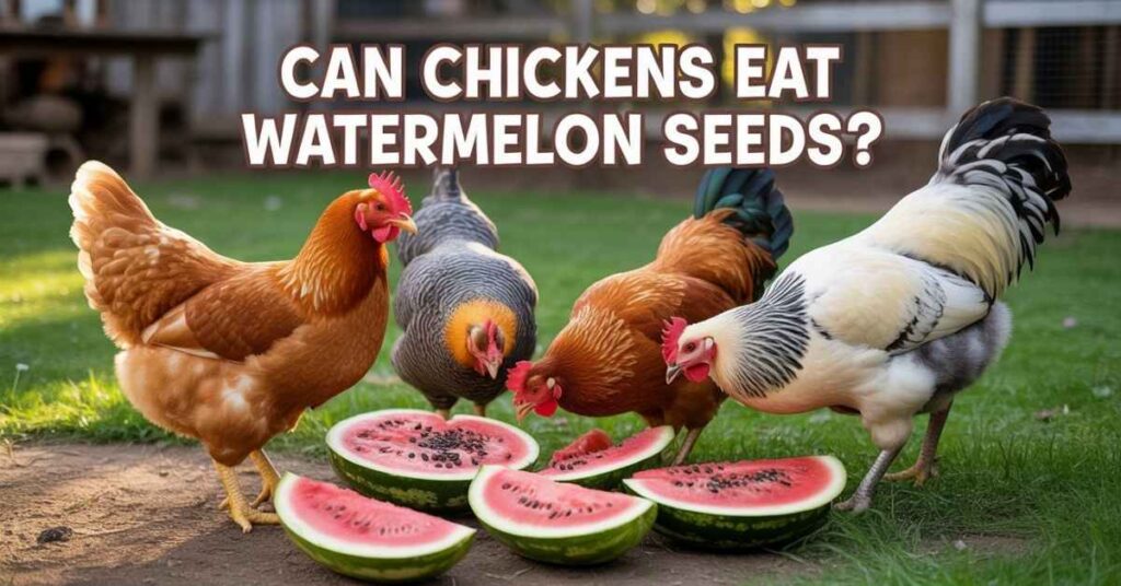 Can Chickens Eat Watermelon Seeds?
