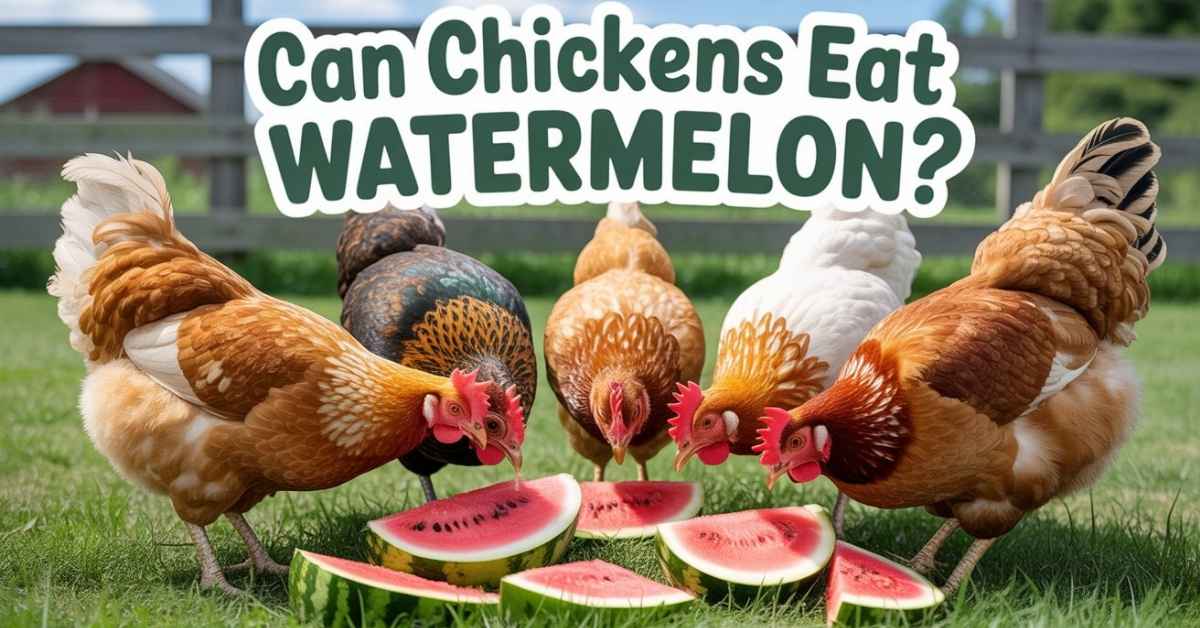 Can Chickens Eat Watermelon?