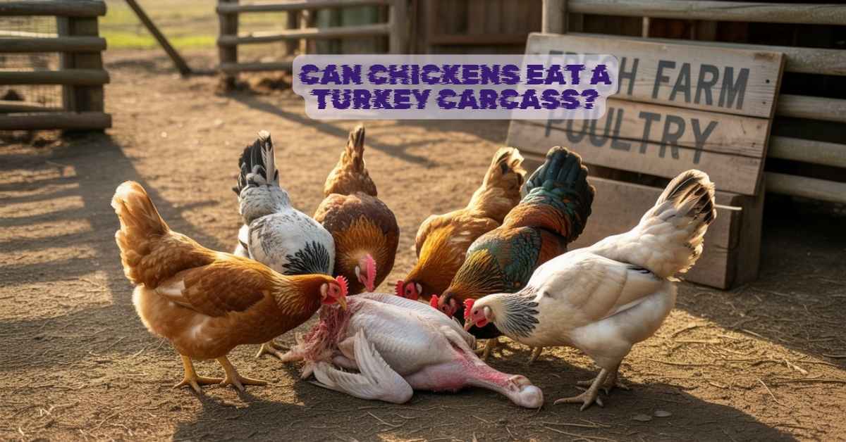 Can Chickens Eat a Turkey Carcass?