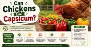 Can Chickens Eat Capsicum